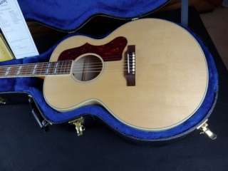 2012 Gibson J 185 Acoustic Electric Guitar Antique Natural  