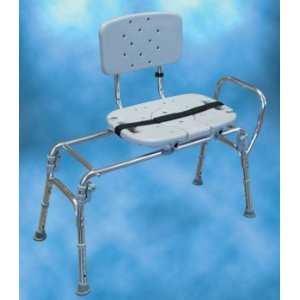   Duty Sliding Transfer Bench with Cut Out Seat: Health & Personal Care