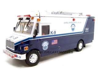 FREIGHTLINER MT 55 EMT K 9 POLICE 132 DIECAST MODEL  