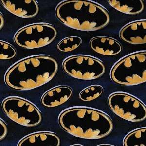  44 Wide Fabric Bat Signal Fabric By the Yard 