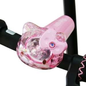  Hello Kitty Die cut LED Bike Bicycle Head Light Crystal 
