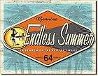 Endless Summer Genuine The Perfect Wave Surf Surfer Board Tin Metal 
