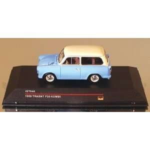  ixo 143 1959 Trabant P50 Kombi blue / beige Toys & Games