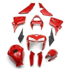    BodyDoubles Fairings for Honda CBR600RR 05 06 Red: Automotive