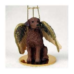  Chesapeake Bay Retriever Angel Dog Ornament: Home 