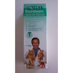 Roundworm Liquid De Wormer 4 Fl. oz. Bottle  Kitchen 