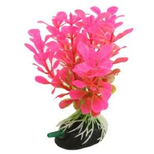  Como 11cm Long Pink Plastic Grass Plants Ornament for 