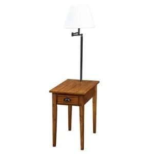  Favorite Finds Chairside Lamp Table in Candleglow