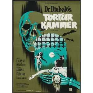  Torture Garden Poster Movie Danish 27 x 40 Inches   69cm x 