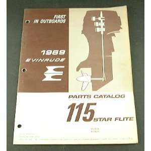   : 1969 69 EVINRUDE 115 STAR FLITE Boat PARTS Catalog: Everything Else