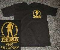 Kids Official Toughman Contest Series T Shirt YS Nice  