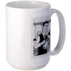  Large air steward mug Funny Large Mug by  