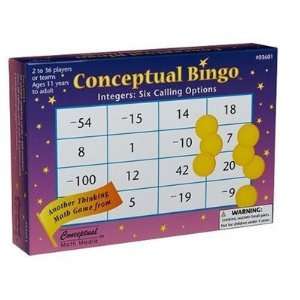  Conceptual Bingo Integers Toys & Games