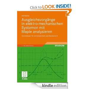 Ausgleichsvorgänge in elektro mechanischen Systemen mit Maple 