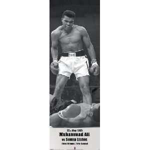  Muhammad Ali Vs Sonny Liston Door Poster: Home & Kitchen