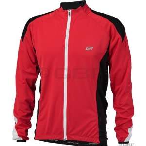  Bellwether Zone Long Sleeve Jersey: Red/Black; 2XL: Sports 