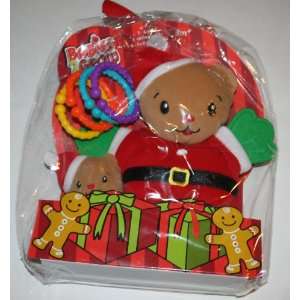   Christmas Set   Bear Lovie/Wrist Rattle/Activity Links: Toys & Games