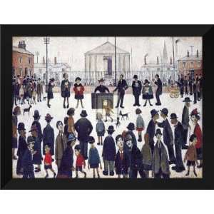  Laurence Stephe Lowry FRAMED Art 28x36 Prayer Meeting 