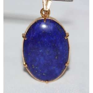  Lapis Lazuli 22ct Gold Pendant Jewelry