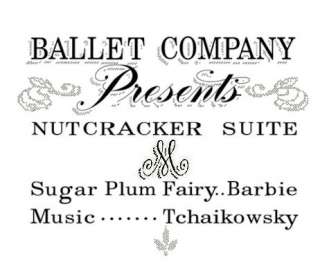 Ballerina #989 Nutcracker Ballet Poster (Repro)  