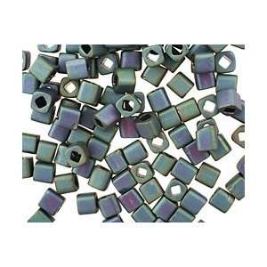  TOHO Matte Iris Teal Cube 4mm Seed Bead Seed Beads Arts 