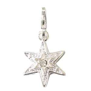  TOC BEADZ Star Dangle Charm With Trigger Clasp Jewelry