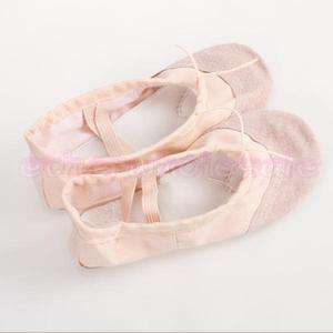 Girl Kids Incarnadine Canvas Ballet Dance Shoes Slippers US Size 11 6 