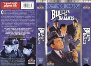 VHS BULLETS OR BALLOTSEDWARD G. ROBINSON  