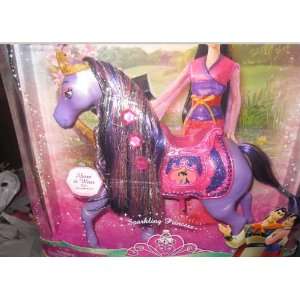  Disney Sparkling Gem Princess Royal Horse   Mulan: Toys 