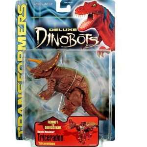   Machines Dinobots Deluxe > Triceradon Action Figure: Toys & Games