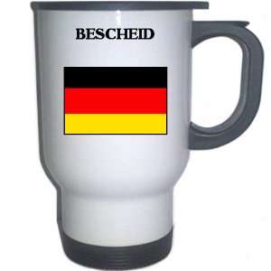  Germany   BESCHEID White Stainless Steel Mug Everything 