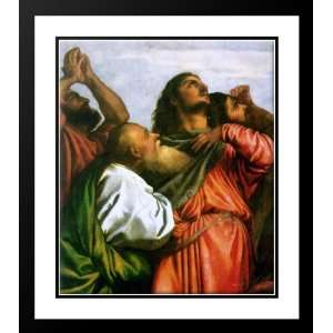  Titian 20x22 Framed and Double Matted The Assumption of the Virgin 