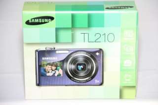 New Samsung TL210 DualView 12.4 MP Digital Camera w 5X Optical Zoom 