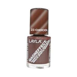   Layla Magneffect Nail Polish, Chocolate Mousse