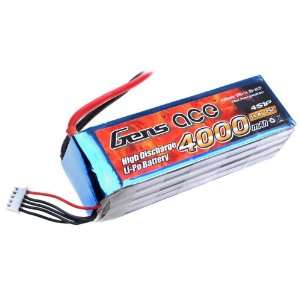  Gens ace 4000mah 4S1P 14.8V 25C Lipo battery pack Toys 