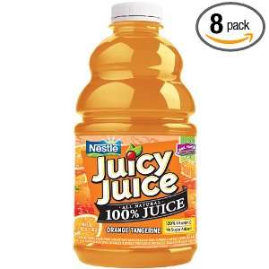 Juicy Juice Orange Tangerine Juic, 46 Ounce Pet Bottles (Pack of 8)