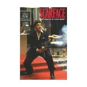  Scarface Machine Gun College Dorm Poster