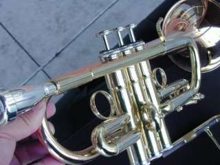 Berkeley Slight Lighter Eb & D Trumpet (Gold Brass)  