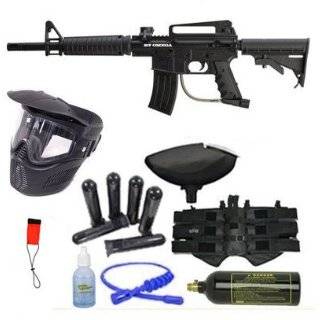 BT Omega Paintball Marker Gun Mega Set   Black