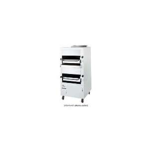   Broiler, Double Deck, Stainless w/ Aluminum Back, NG
