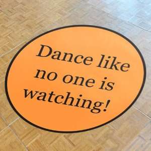  Custom Printed Dance Floor Decal: Health & Personal Care