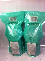 MOLTOBENE CLAY ESTHE SHAMPOO & PACK EX 33.8oz REFILL MADE IN JAPAN 