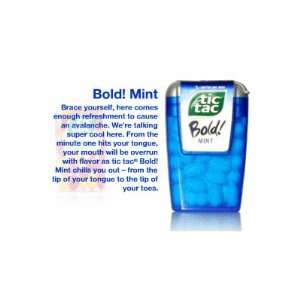 Tic Tac Bold Mint 24 Pack Grocery & Gourmet Food