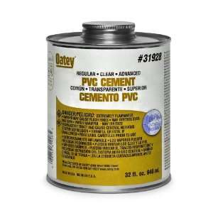  Oatey 31929 PVC Regular Advanced Cement, Clear, Gallon 