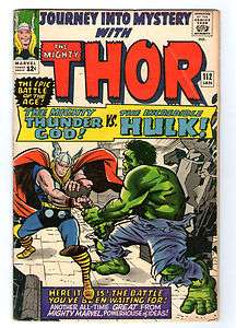 JOURNEY INTO MYSTERY 112 HULK THOR BATTLE  