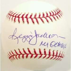  Signed Reggie Jackson Ball   w/MrOctober Sports 