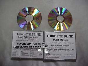THIRD EYE BLIND Bonfire & Dont Believe 2 US Promo CDs  