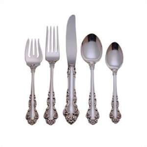  Spanish Baroque 6 Piece Place Set with Cream Spoon 