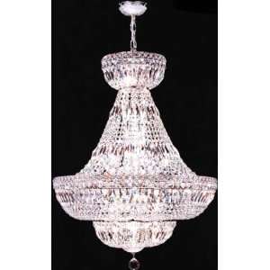 Prestige Thirty One Light Crystal Chandelier by James R 