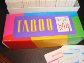 ship taboo game cards only extra set super fast shipping we ship 